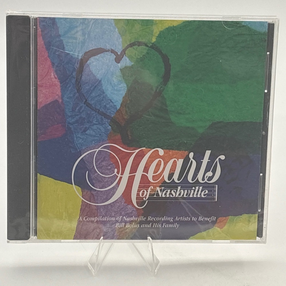 Hearts of Nashville Compilation CD Vintage Benefit‎ Album Nashville Artists